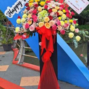 Standing Flower Pesta Meriah (The Festive Celebration Standing Flower)