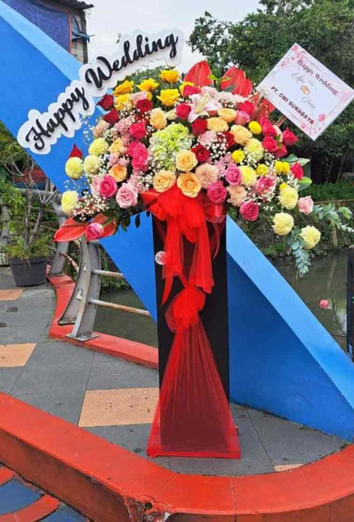 Standing Flower Pesta Meriah (The Festive Celebration Standing Flower)