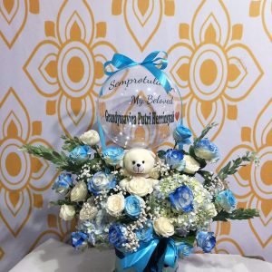 Bloom Box Keajaiban Biru Putih (The Blue & White Wonder Bloom Box)