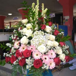 Bunga Meja Murah Rangkaian Bunga Meja Kemegahan (The Grandeur Table Arrangement)