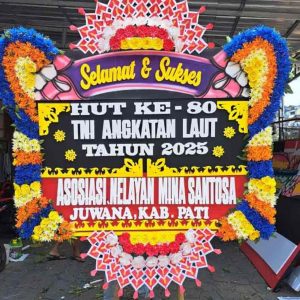 Bunga Papan Selamat & Sukses Spektakuler - Rangkaian Super Padat - Dorus Florist