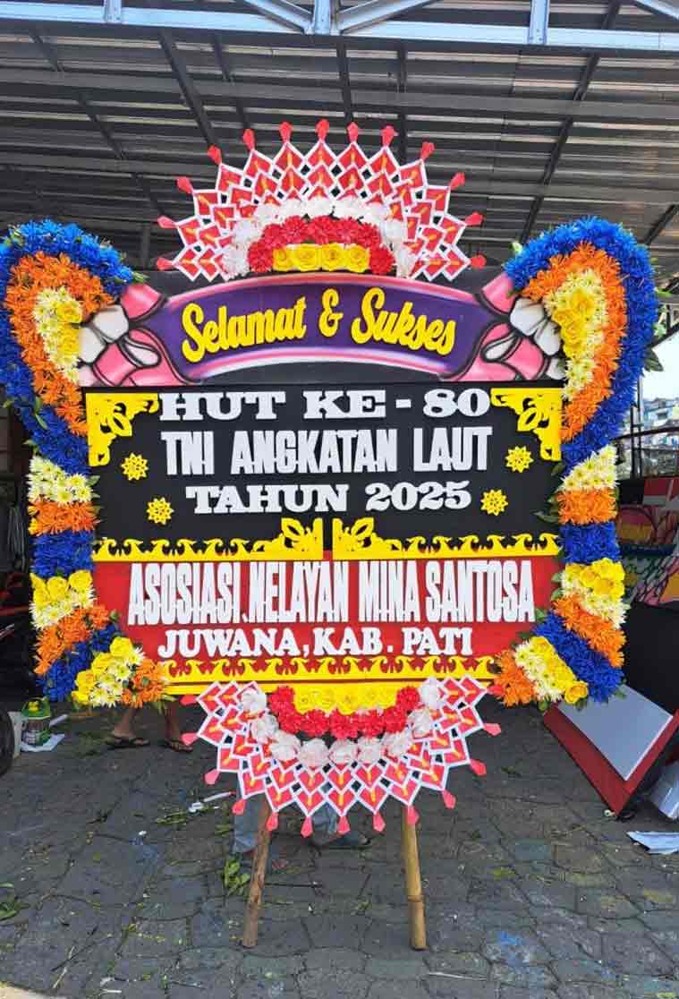 Bunga Papan Selamat & Sukses Spektakuler - Rangkaian Super Padat - Dorus Florist