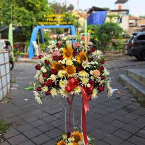Standing Flower Surya Ceria (The Sunny Celebration Standing Flower)