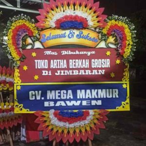 Bunga Papan Selamat & Sukses Meriah - Dorus Florist