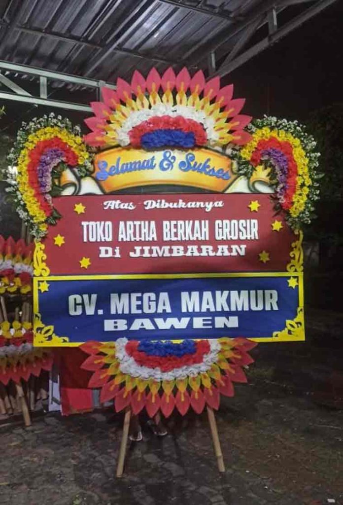 Bunga Papan Selamat & Sukses Meriah - Dorus Florist