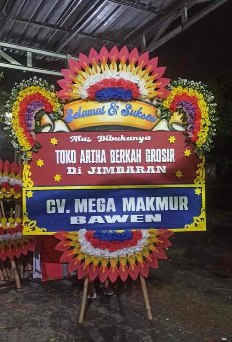 Bunga Papan Selamat & Sukses Meriah - Dorus Florist