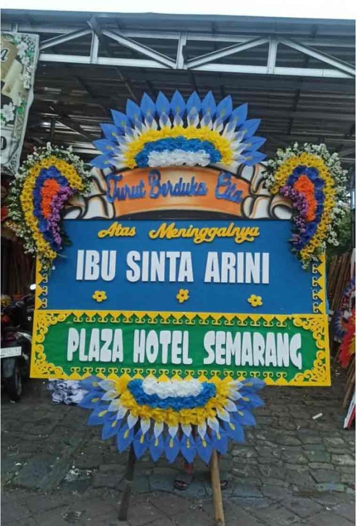 Bunga Papan Duka Cita Desain Khas - Dorus Florist