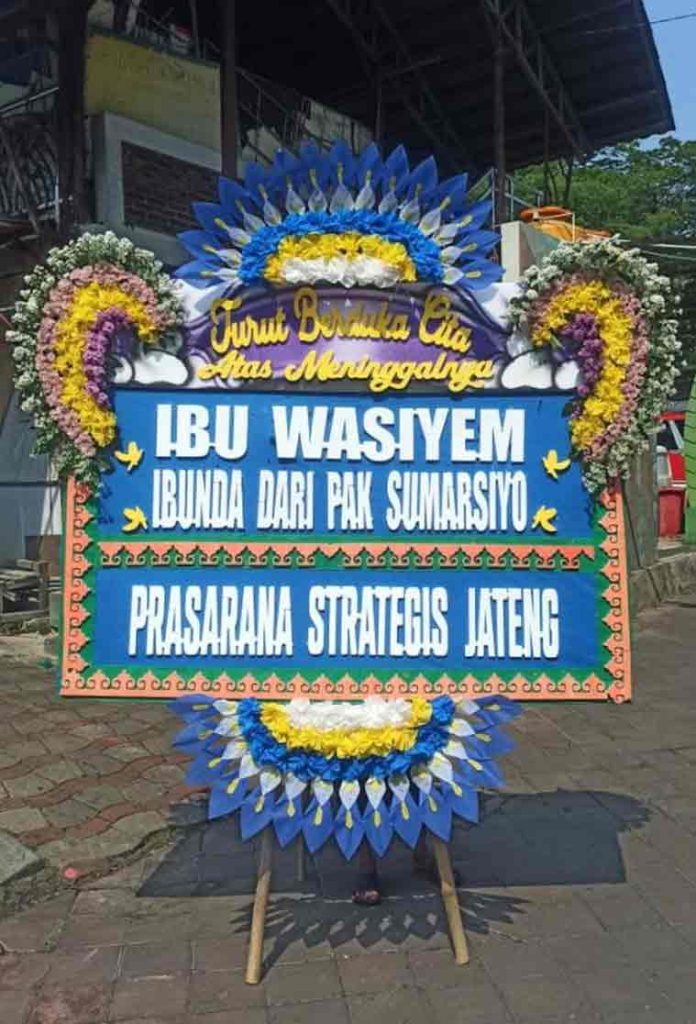 Bunga Papan Duka Cita Khidmat - Dorus Florist