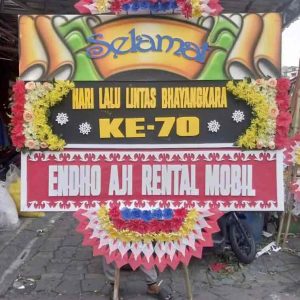 Dorus Florist Bunga Papan Selamat Desain Spanduk Gulung