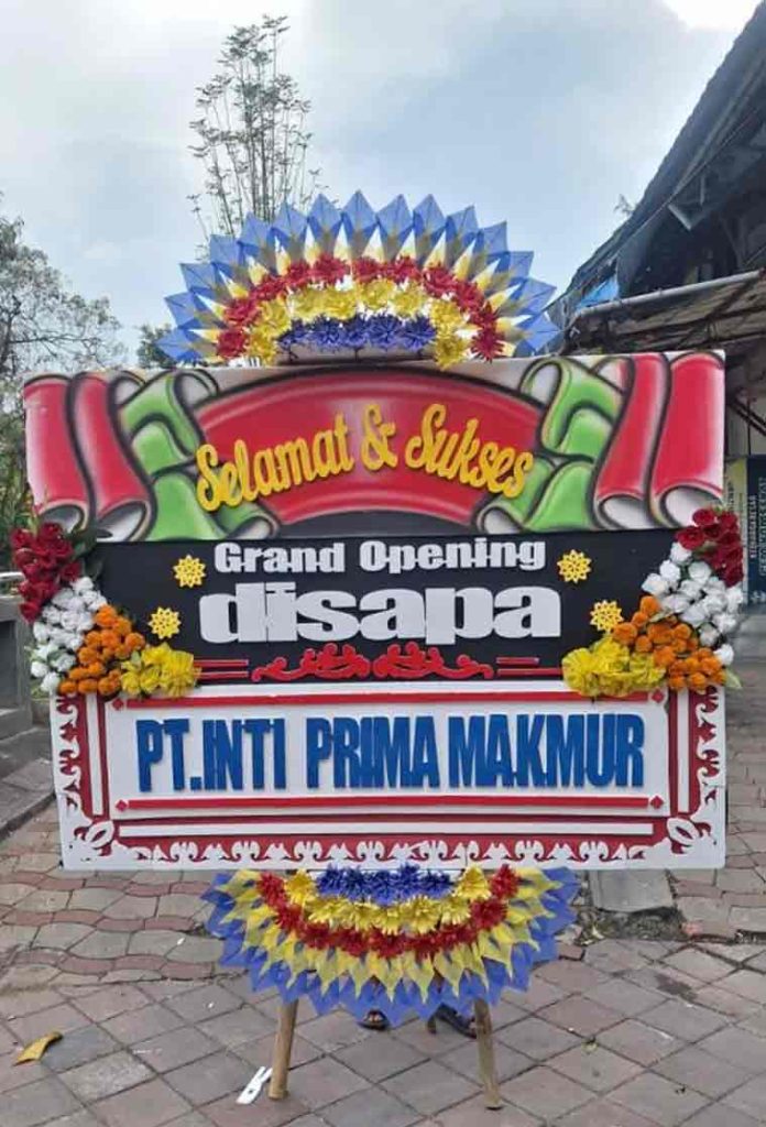 Papan Bunga Selamat & Sukses (Grand Opening) - oleh Dorus Florist