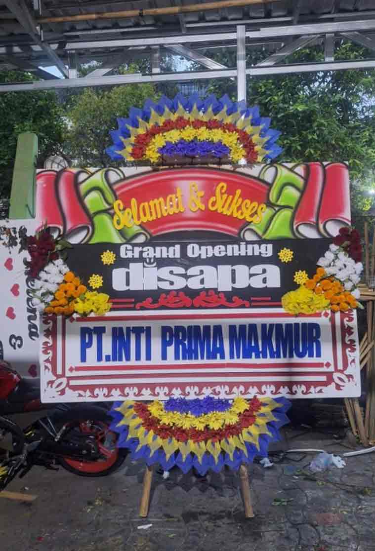 Papan Bunga Selamat & Sukses (Grand Opening) - oleh Dorus Florist