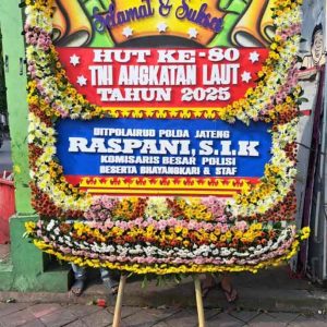 Bunga Papan Selamat JUMBO - Bingkai Penuh (Full Border) Super Masif - Dorus Florist