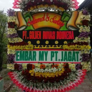 Bunga Papan Selamat JUMBO - Bingkai Penuh (Full Border) Bunga Super Masif - Dorus Florist